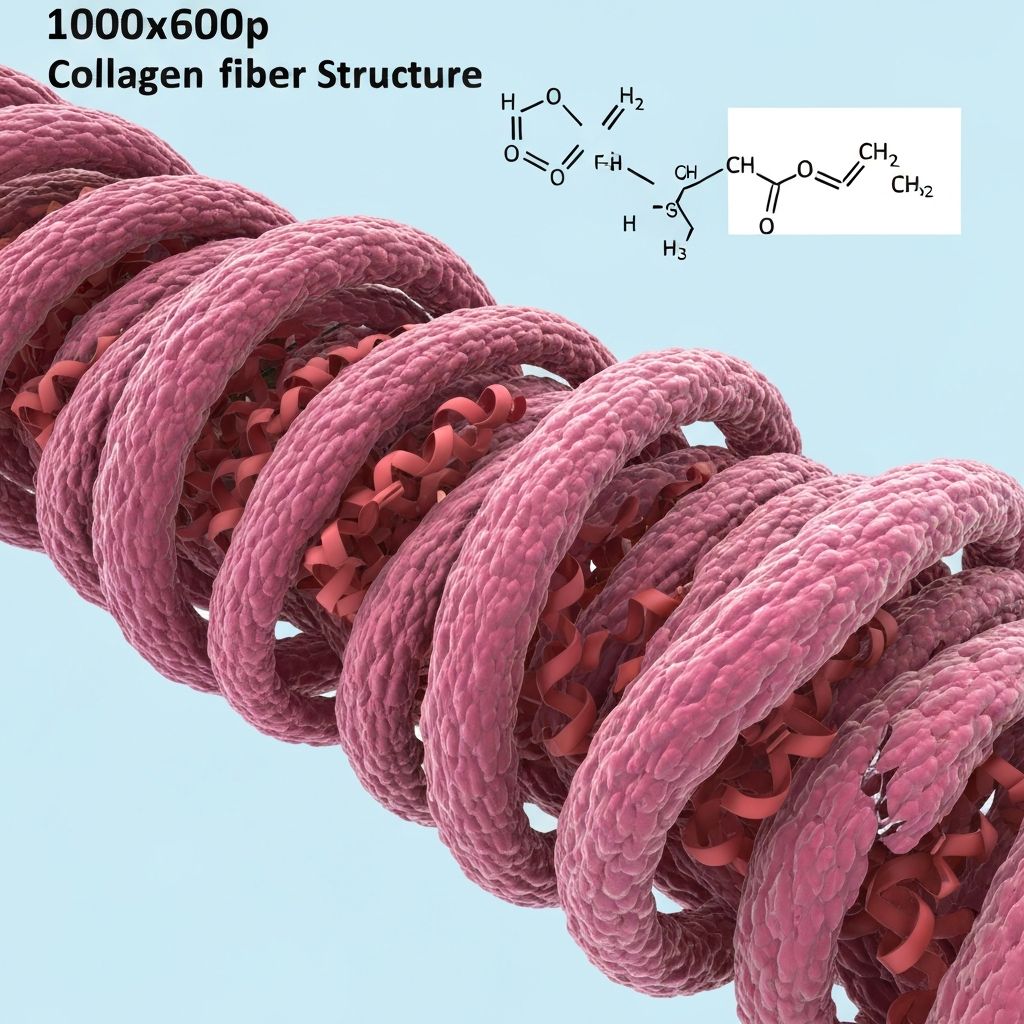 Collagen fiber structure